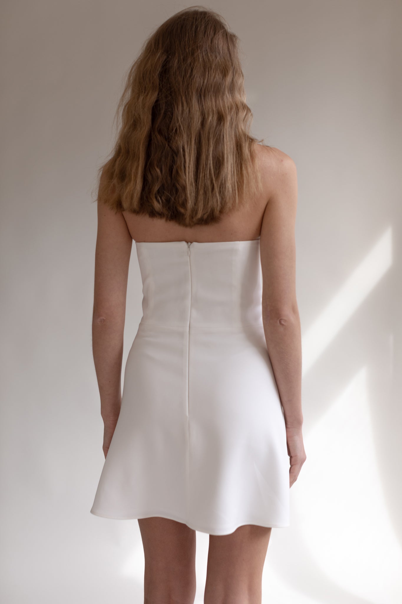 Modern Mini Wedding Dress | TEMPÊTE