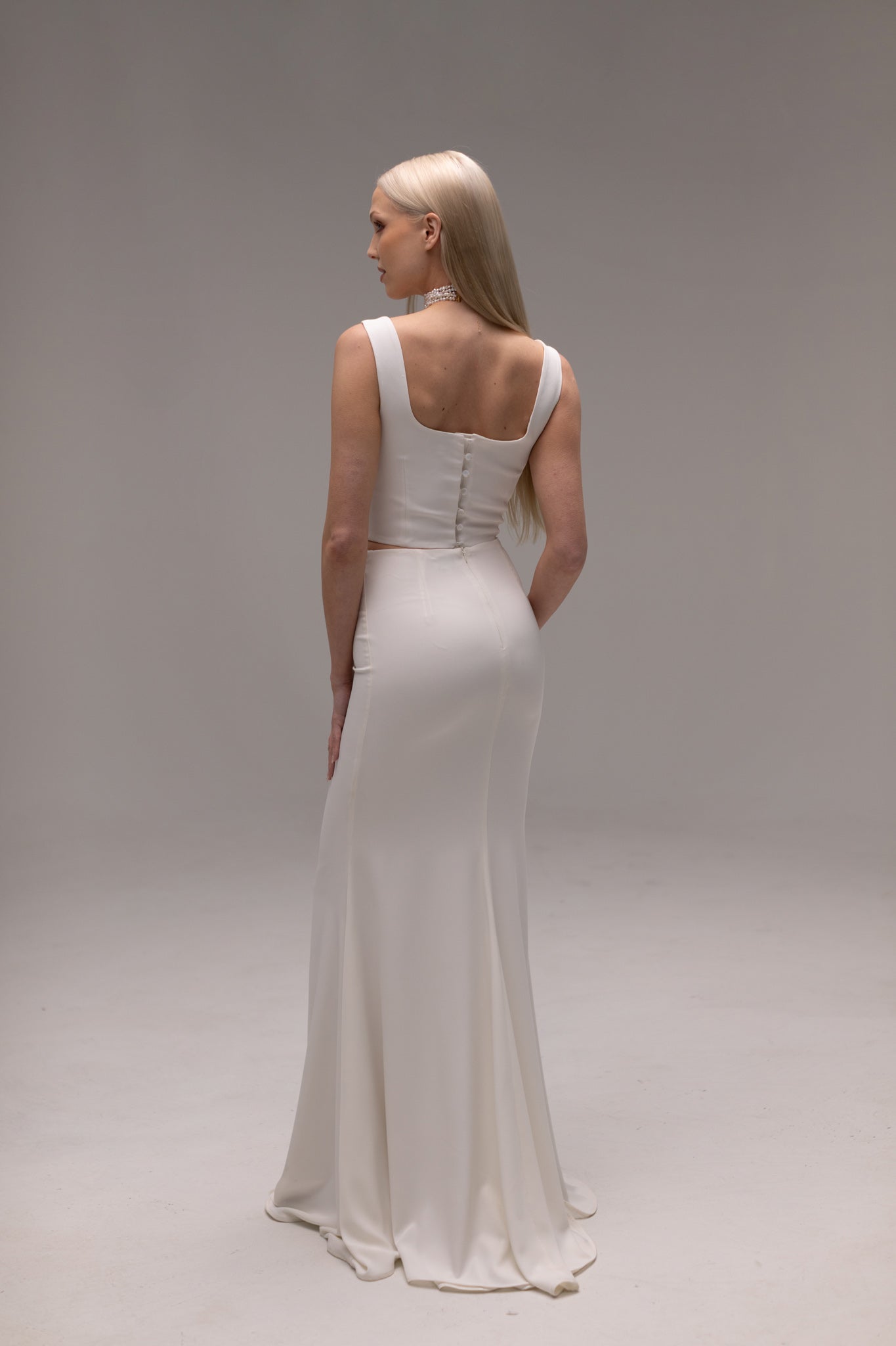 Céleste Crepe Maxi Skirt