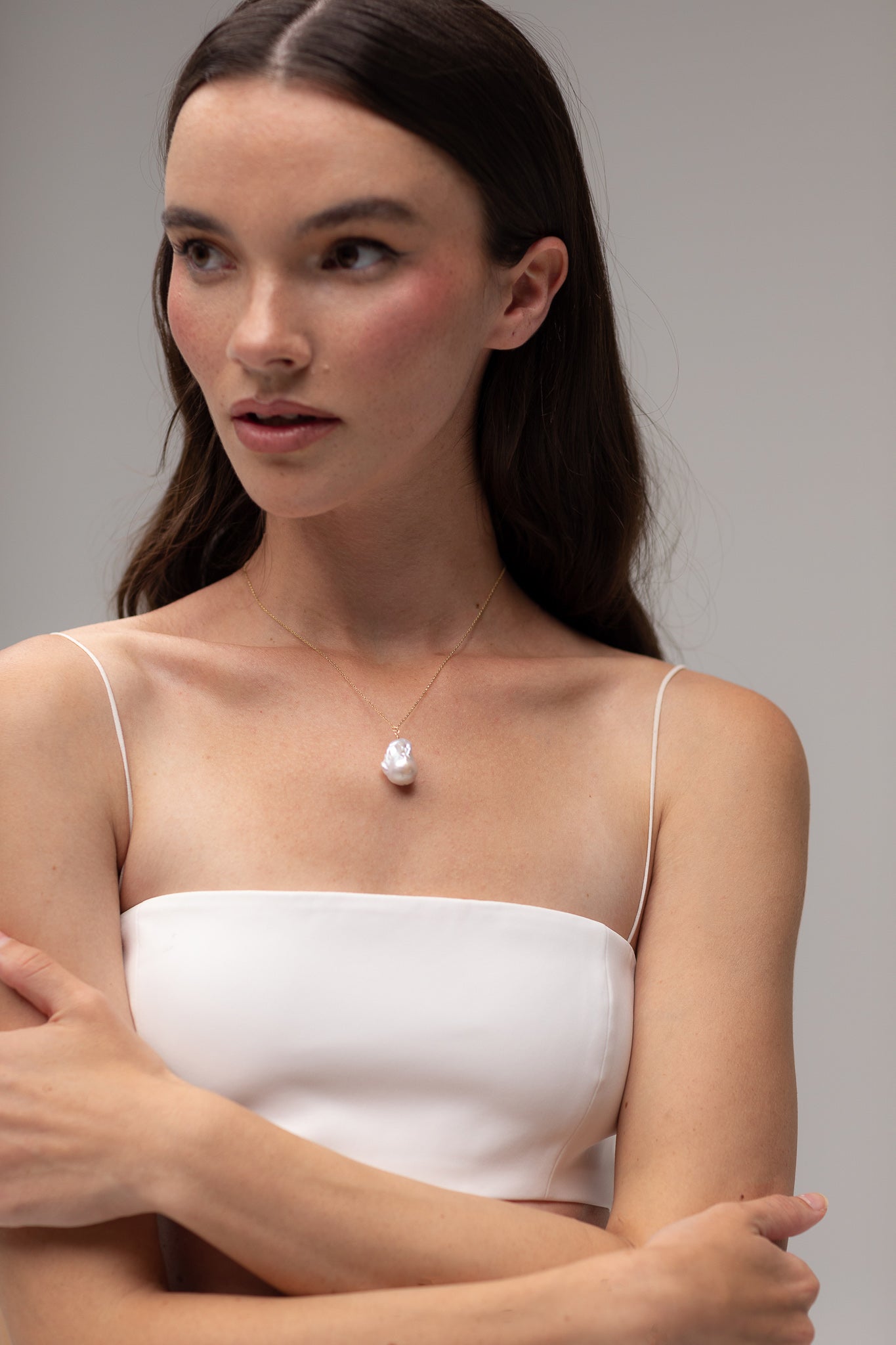 Baroque Pearl Necklace - TEMPÊTE BRAND