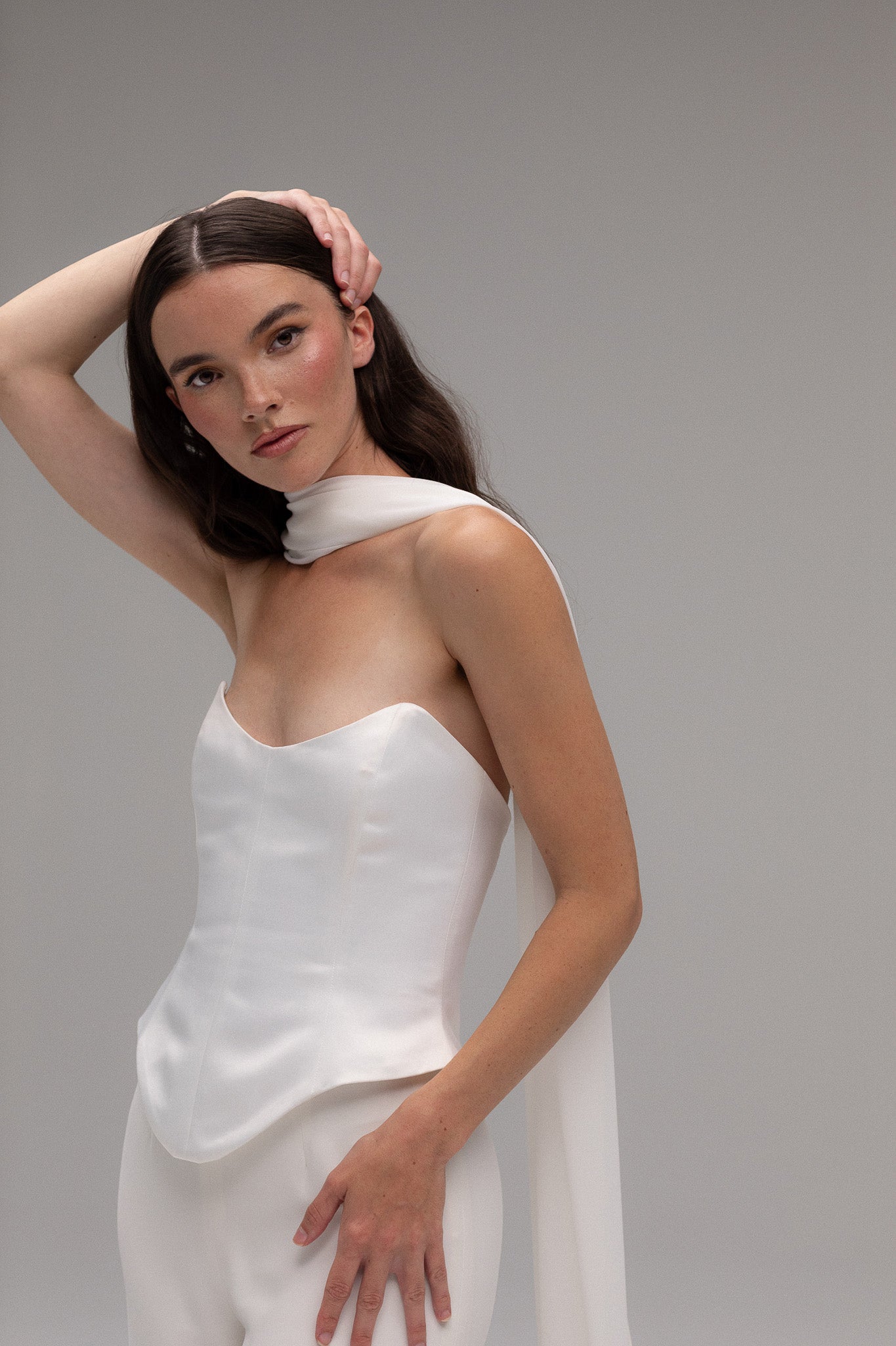 Chiffon Maxi Scarf - TEMPÊTE BRAND