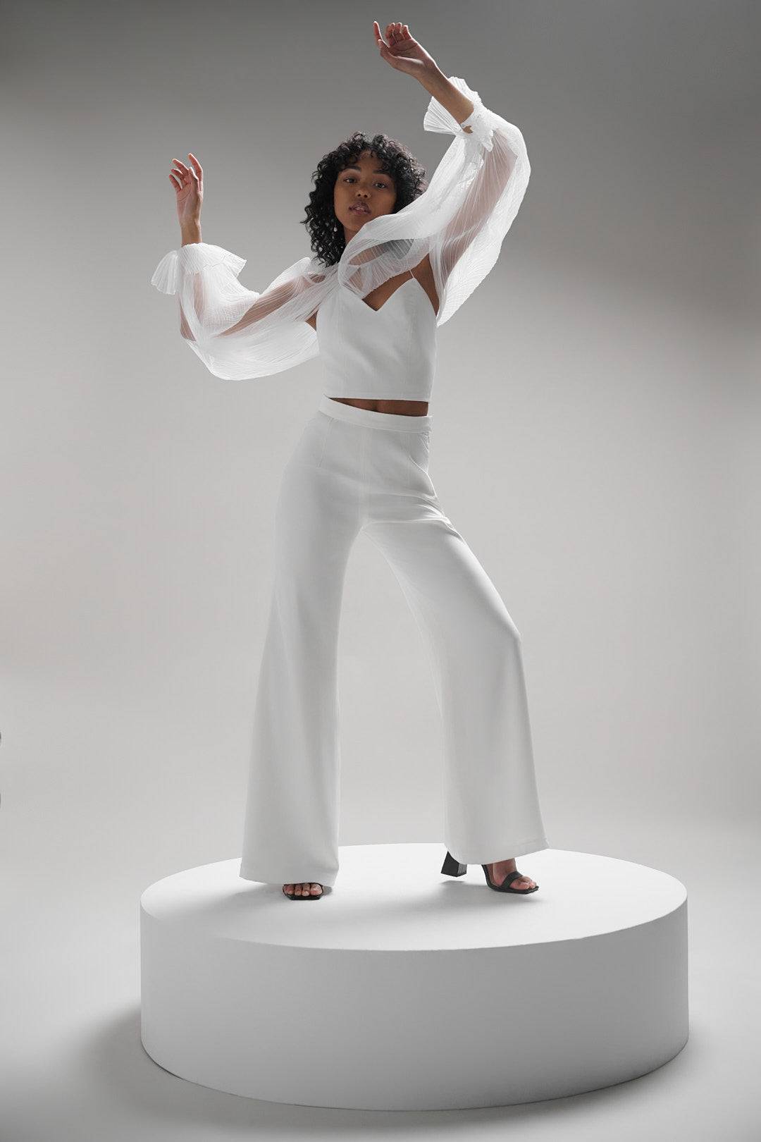 COQUILLE PLEATED BOLERO - TEMPÊTE BRAND