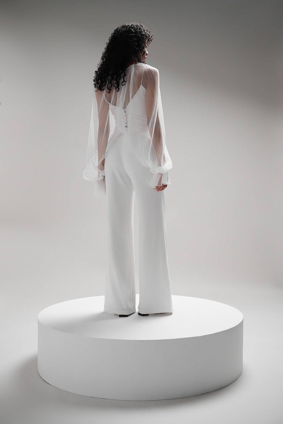 COQUILLE PLEATED BOLERO - TEMPÊTE BRAND