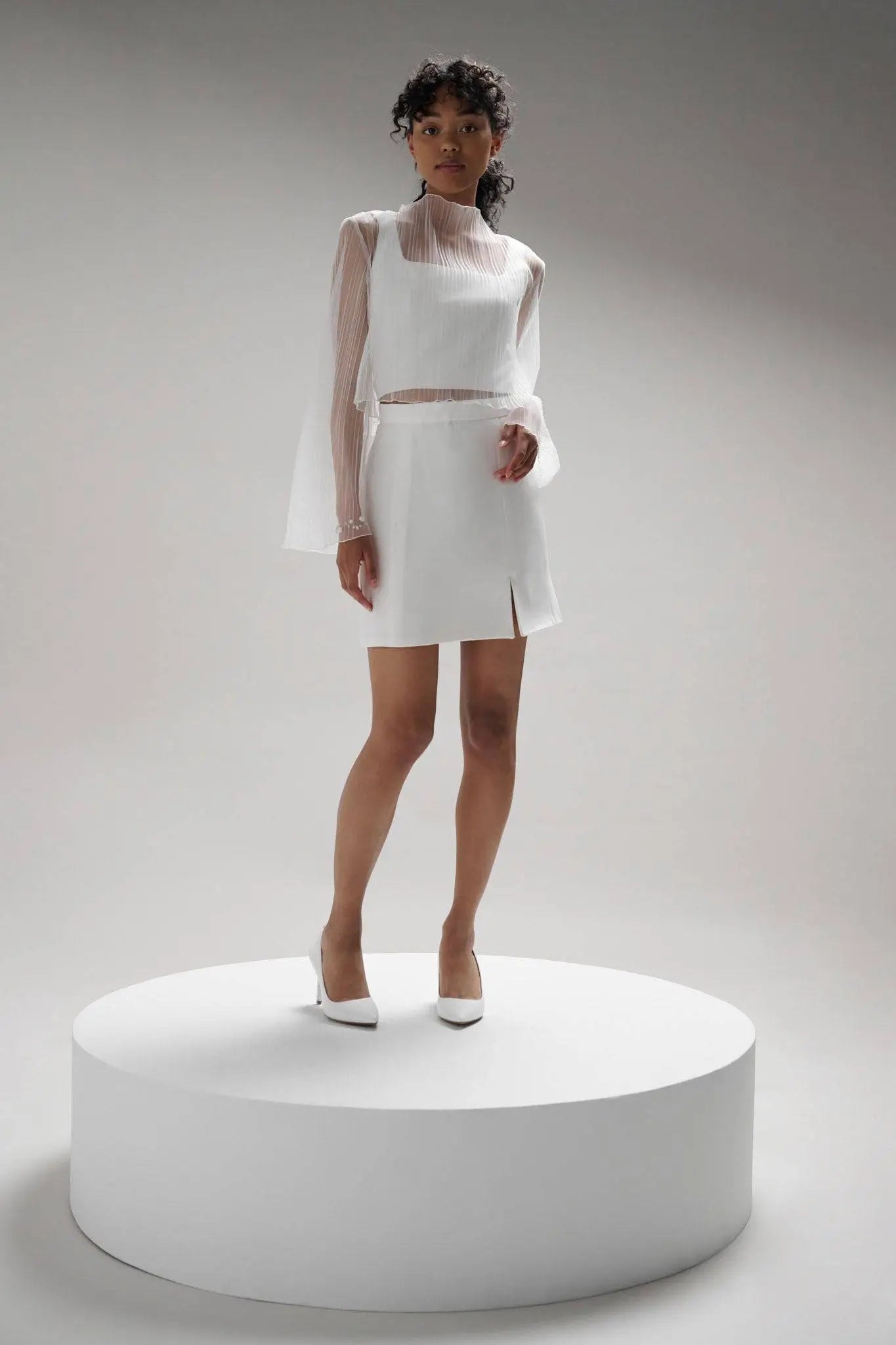 Coquille Pleated Topper - TEMPÊTE BRAND