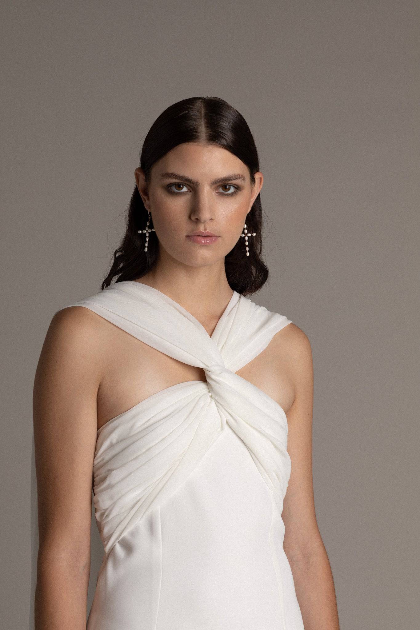 MULTI WAY CHIFFON CAPE MINI DRESS - TEMPÊTE BRAND