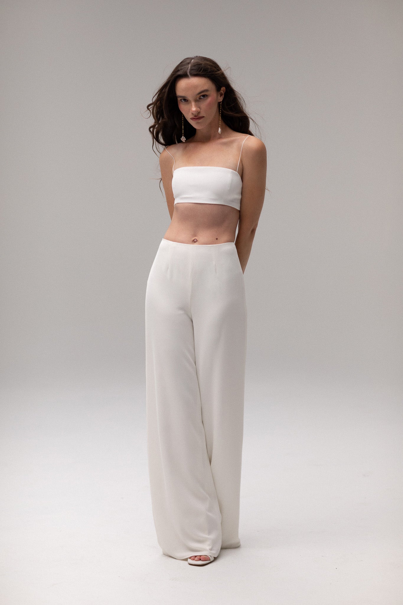 Wide Leg High-Rise Pants