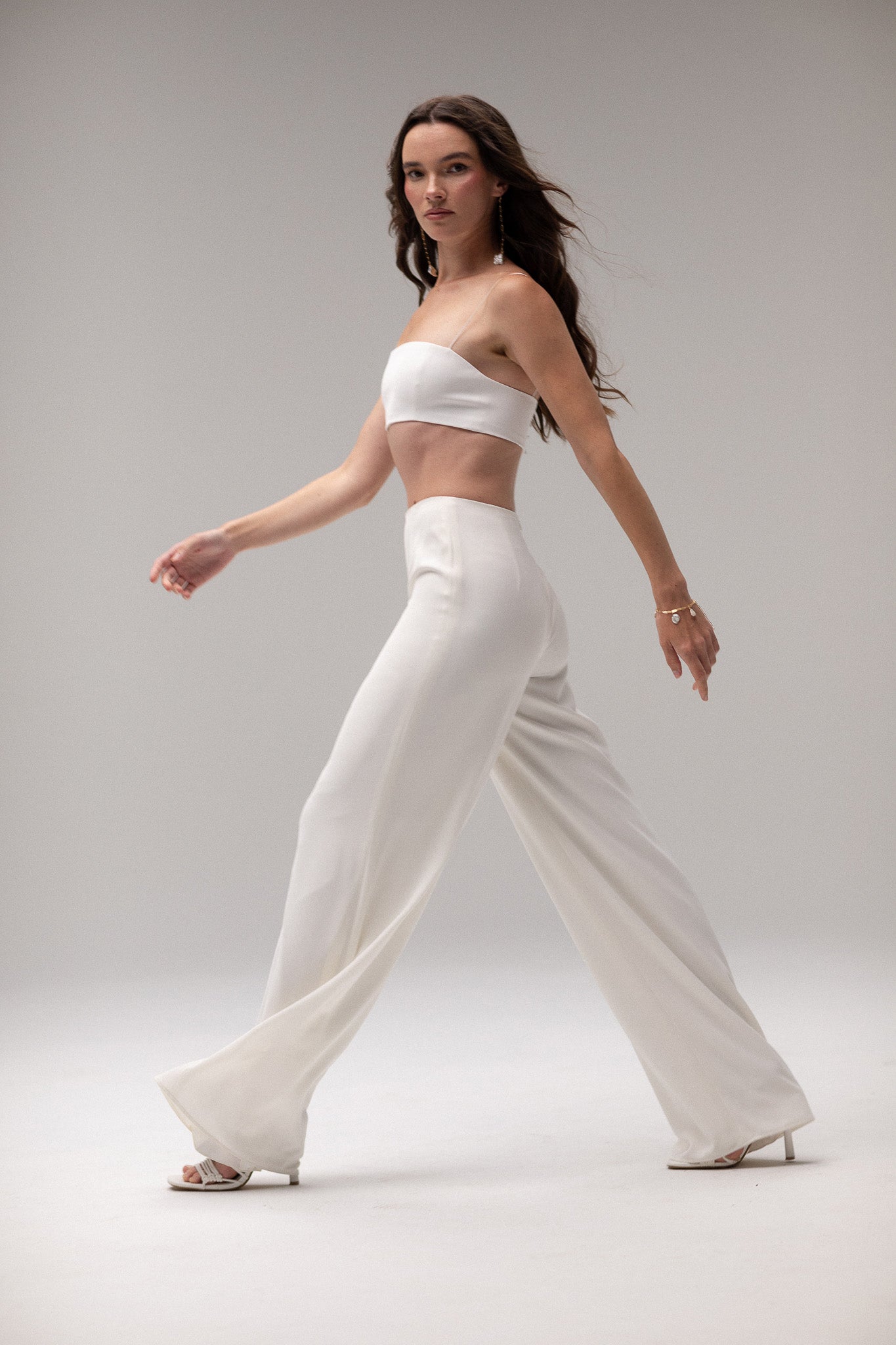 Wide Leg High-Rise Pants