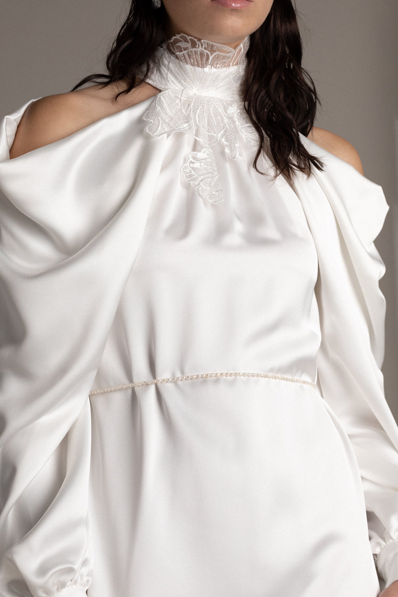 Natural Pearl Wedding Dress Belt | TEMPÊTE Bridal Boutique