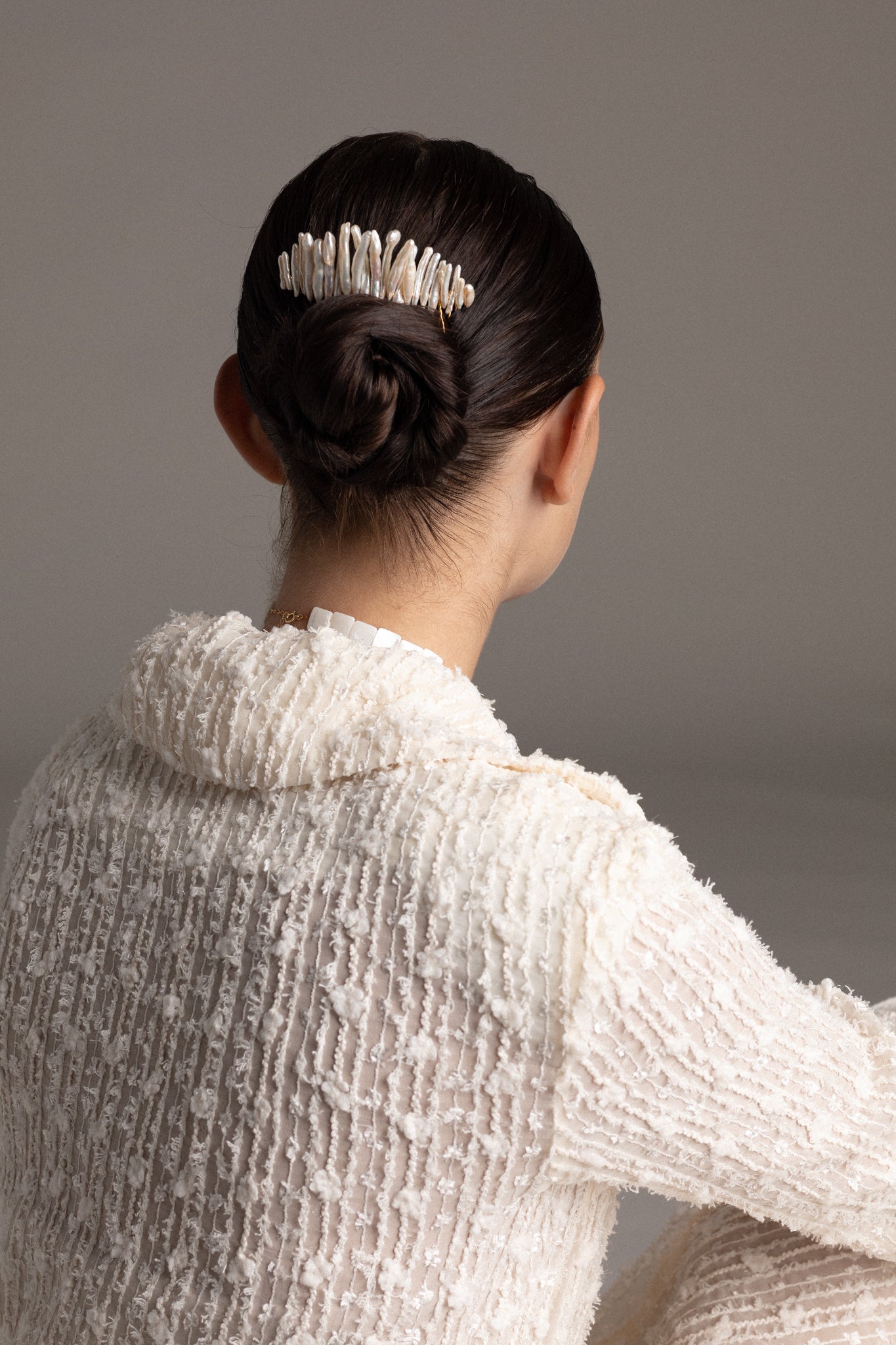 Pearl Crown Wedding Hair Comb | TEMPÊTE Bridal Boutique
