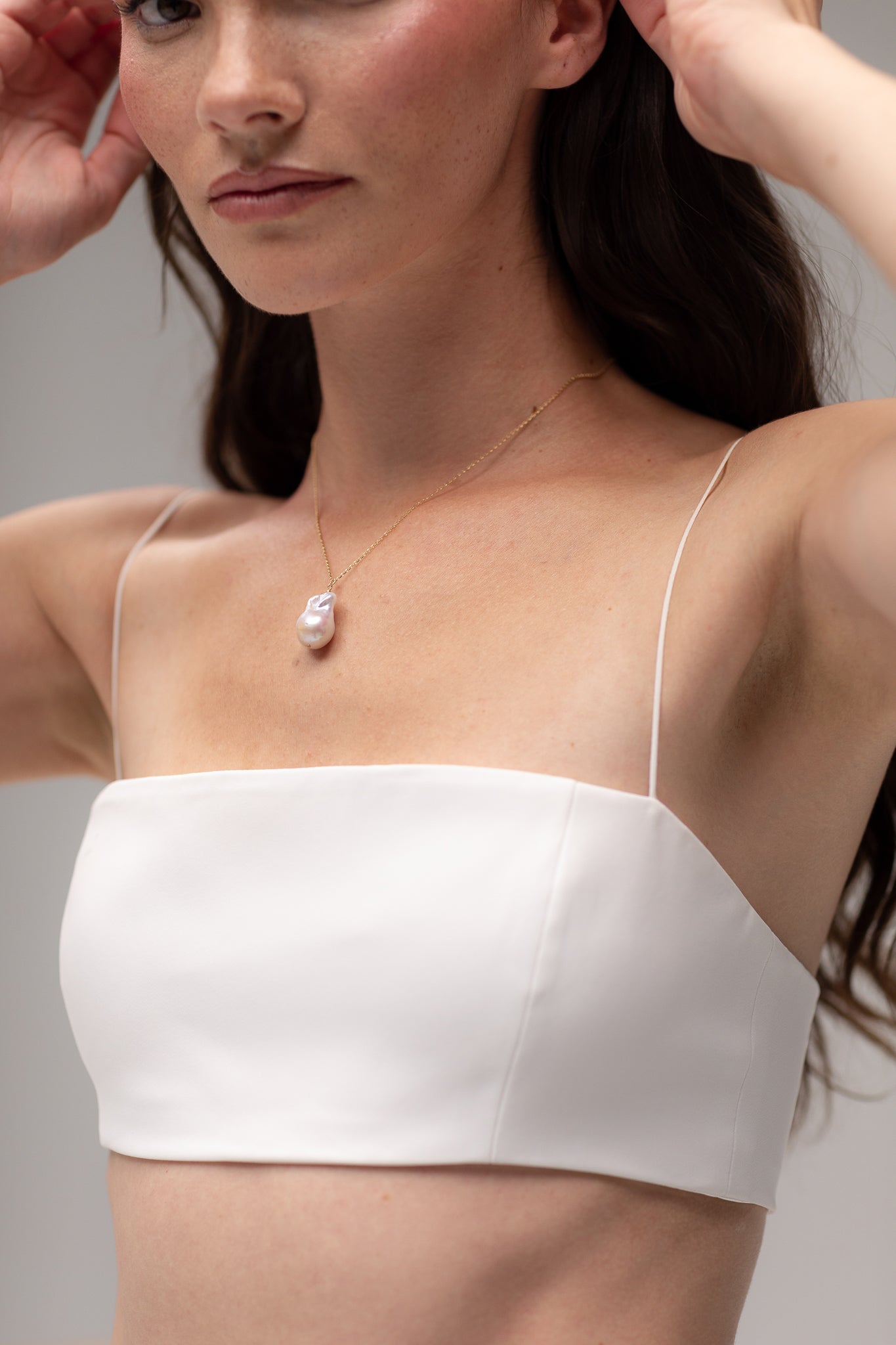 Baroque Pearl Necklace - TEMPÊTE BRAND