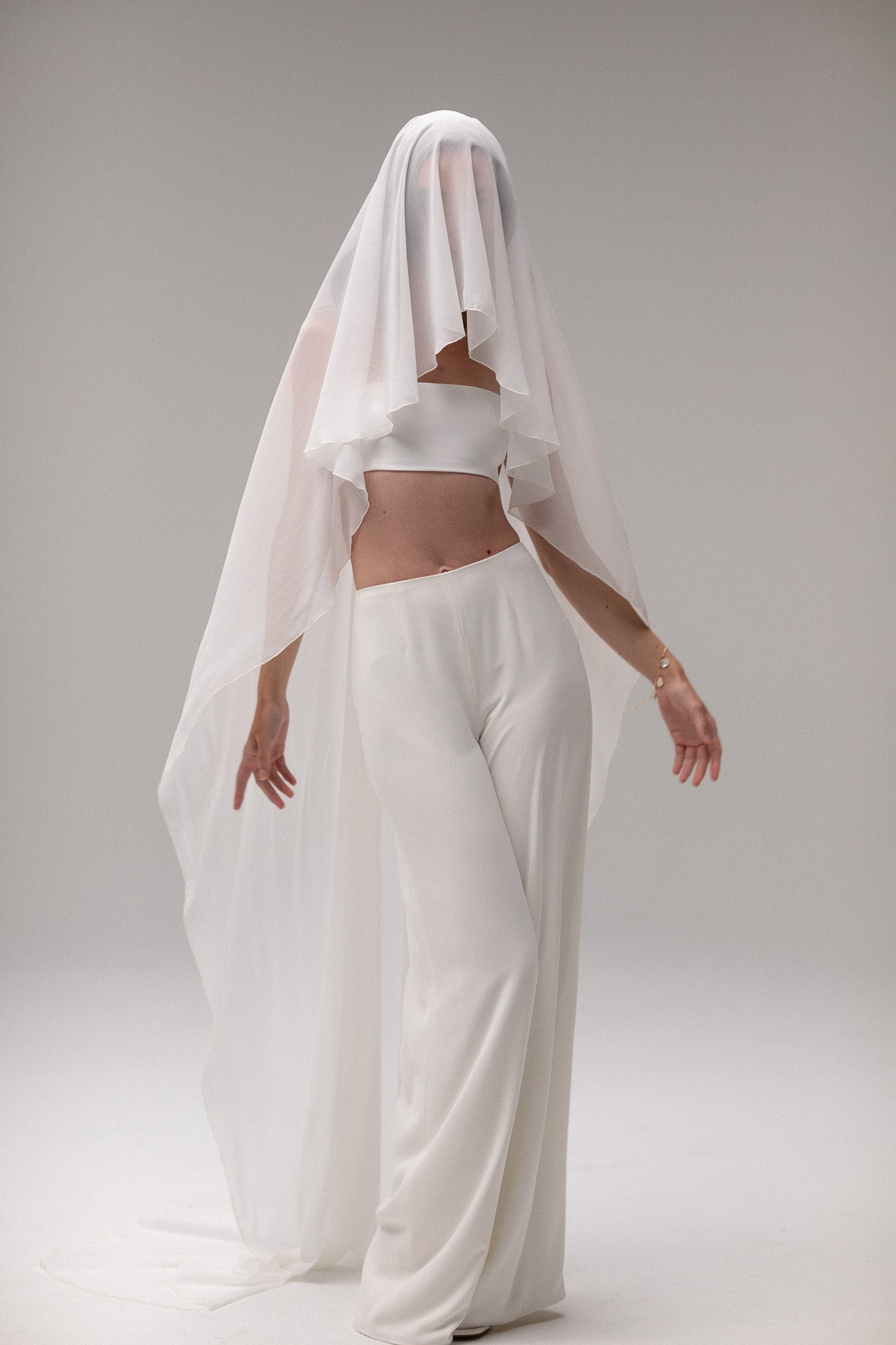 Blusher Chiffon Veil - TEMPÊTE BRAND