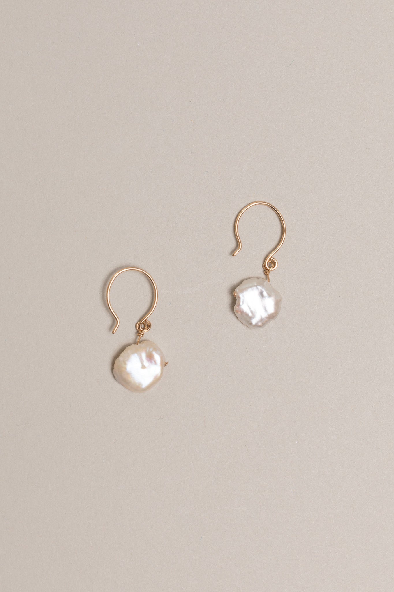 Coin Pearl Earrings - TEMPÊTE BRAND