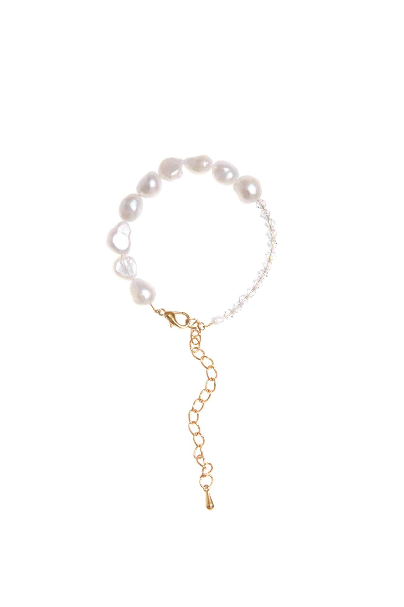 CRYSTAL PEARL BRACELET - TEMPÊTE BRAND