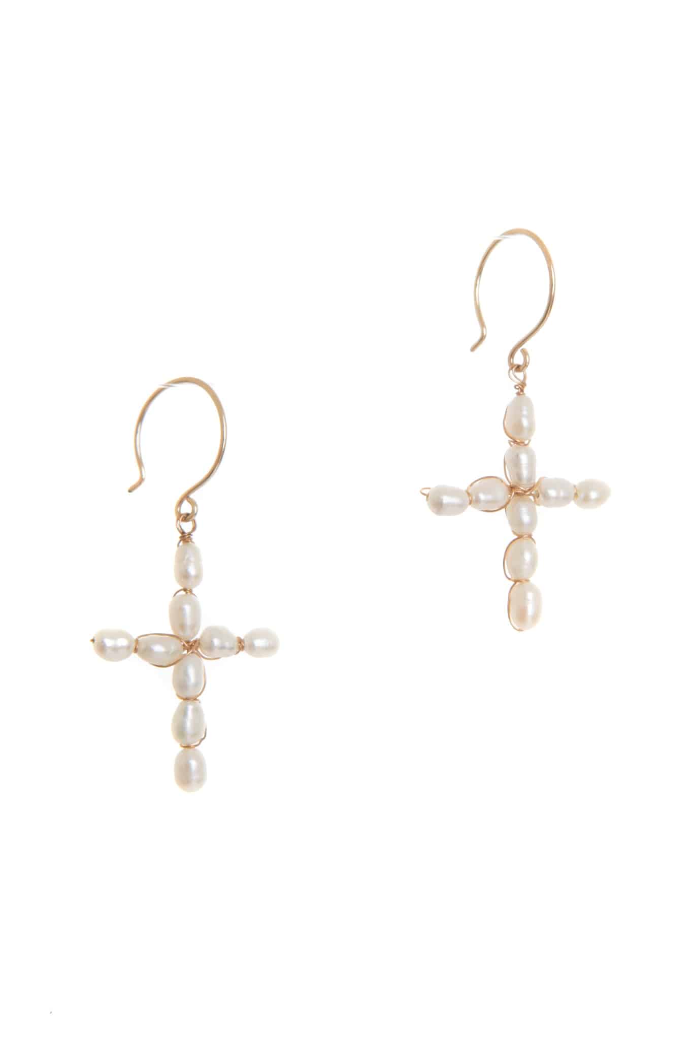 MINI CROSS EARRINGS - TEMPÊTE BRAND