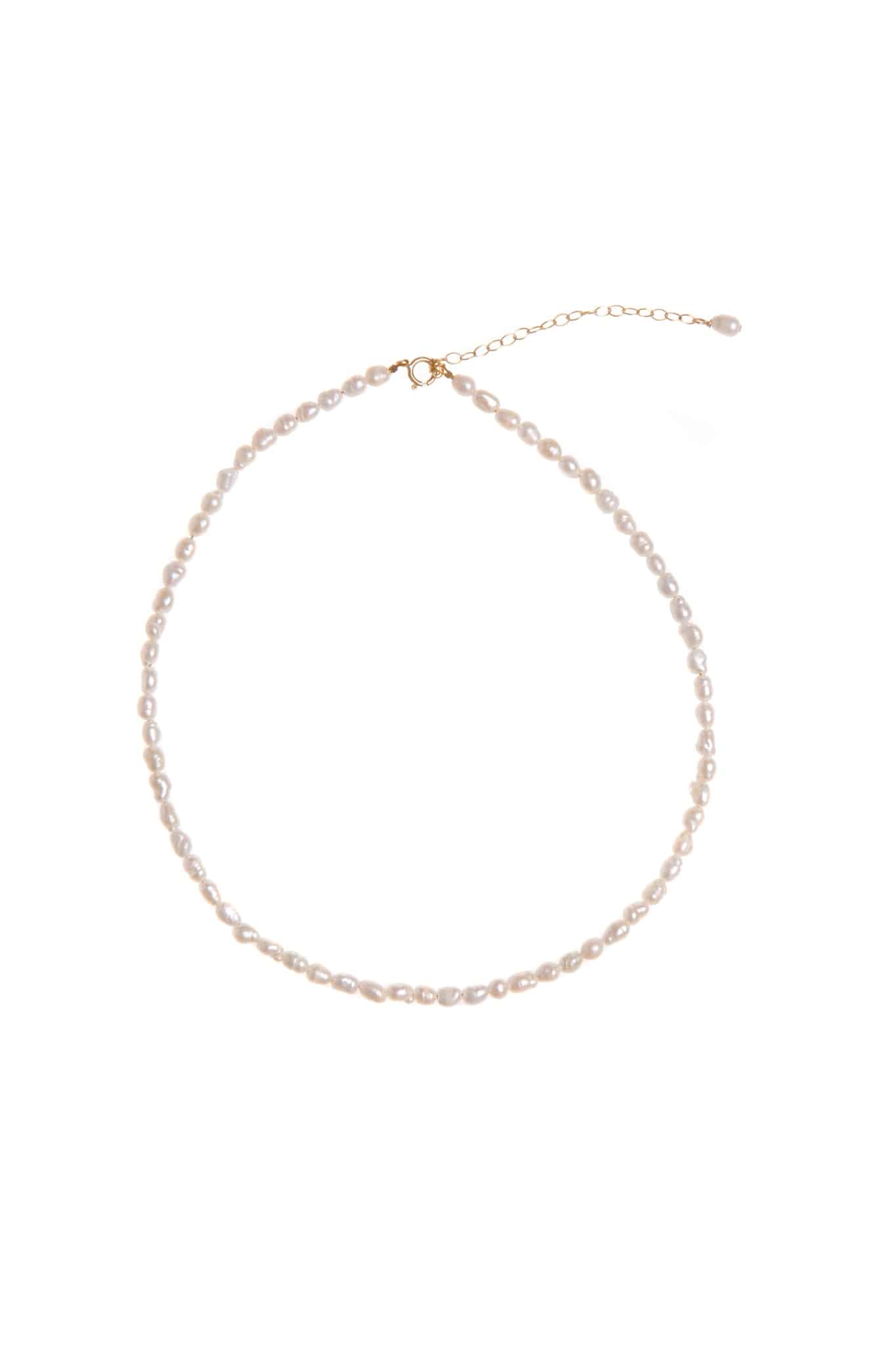 PETITE NATURAL PEARL CHOKER - TEMPÊTE BRAND