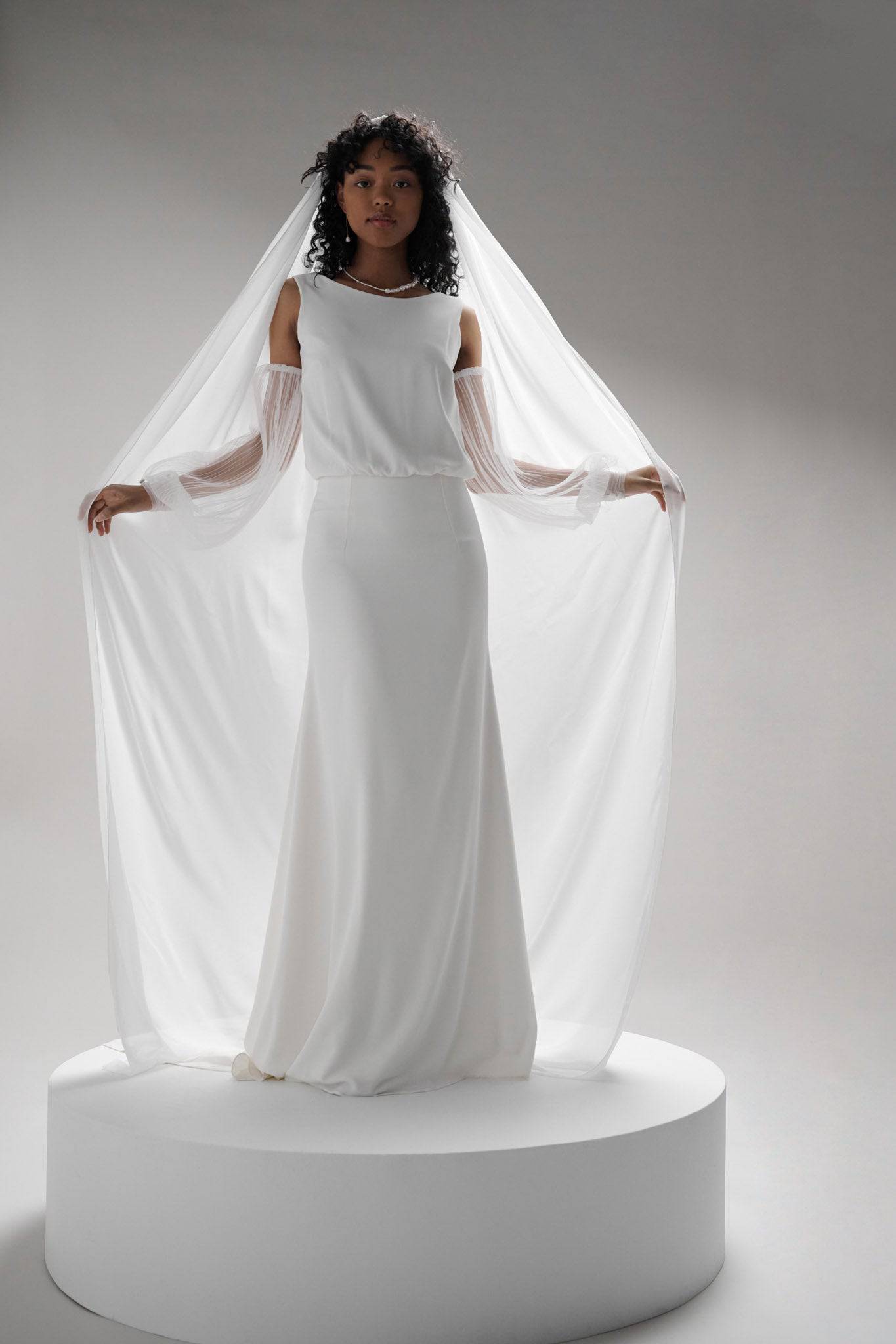 SOLESTE CHIFFON VEIL - TEMPÊTE BRAND