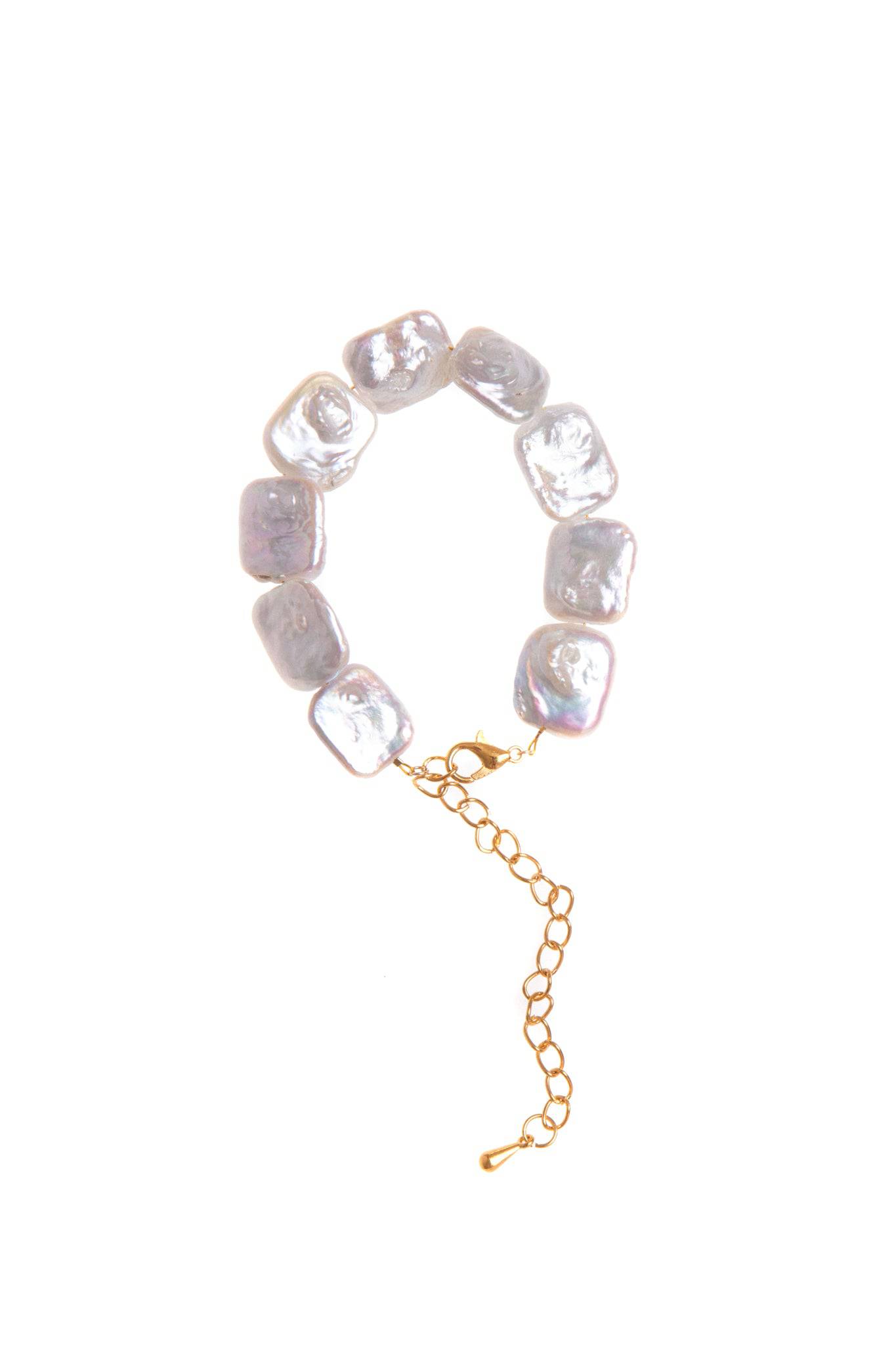 SQUARE PEARL BRACELET - TEMPÊTE BRAND