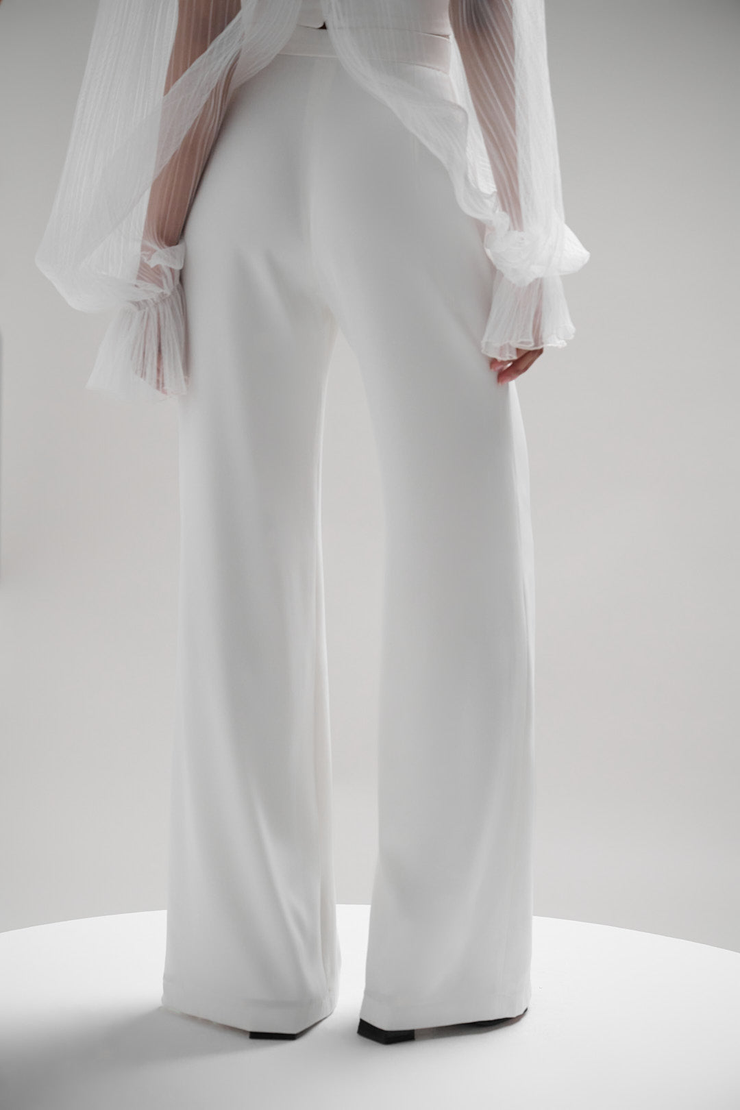 Classy High Waisted Pants – Palazzo Couture Online