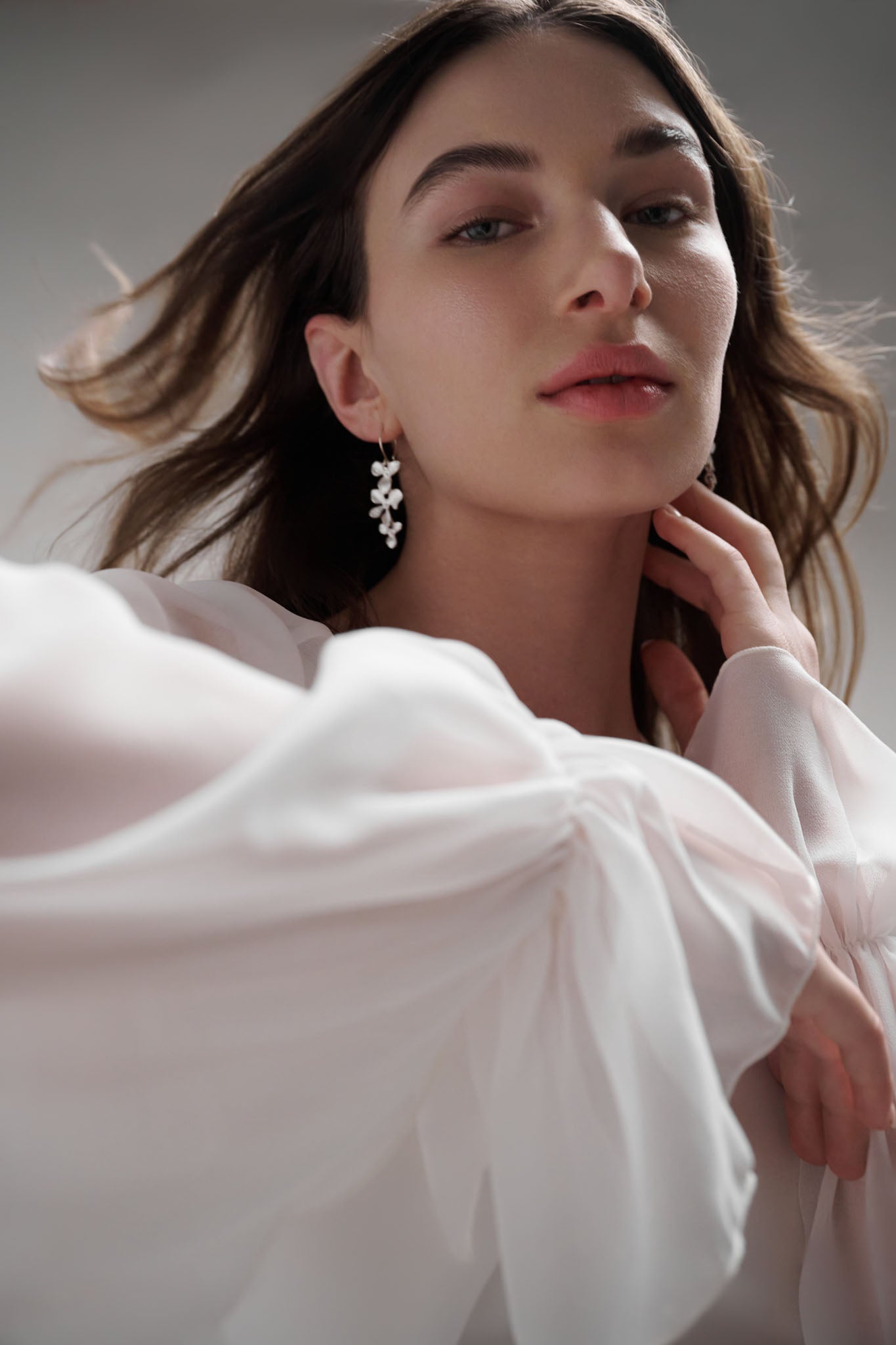 These playful Orchid earrings make the perfect accessory to add a touch of femininity to any look. Expertly crafted in silver, they will be sure to make a statement with every wear.